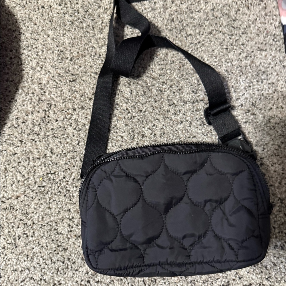 Black Vera Bradley Fanny pack (small)